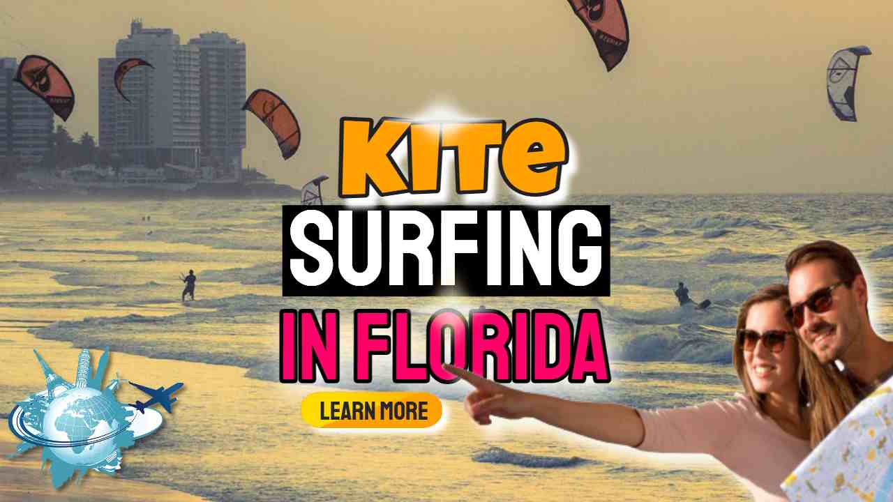 Image text: "Kite Surfing in Florida".